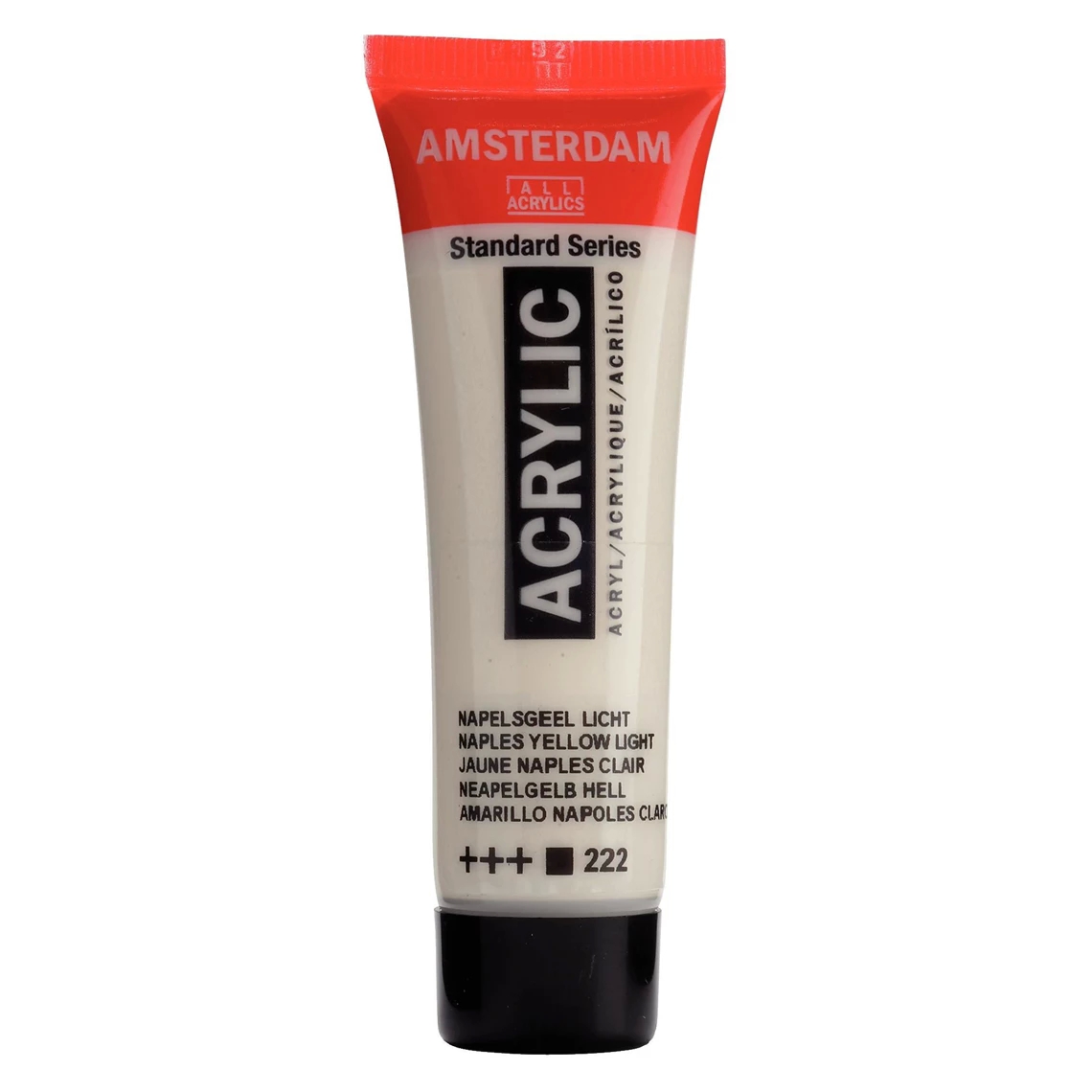 ACRILICO AMSTERDAM SERIE STANDARD 120ML 222 – GIALLO NAPOLI CHIARO - immagine 2